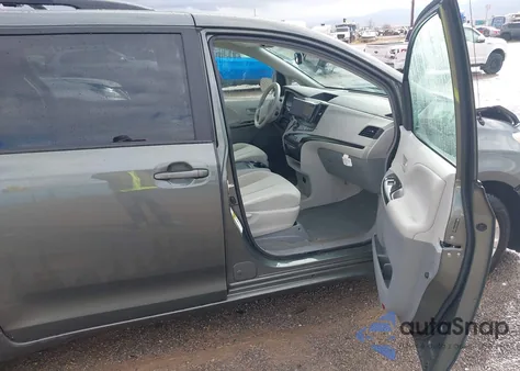 2014 Toyota Sienna Le 7 Passenger из США, поврежденный, VIN 5TDJK3DC7ES076047